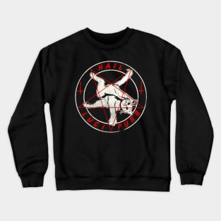 HAIL LUCIPURR (Blood Red)! Crewneck Sweatshirt